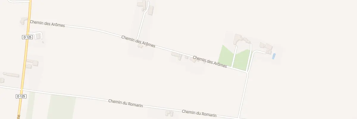Plan du 5204 Che des Aromes à Allex