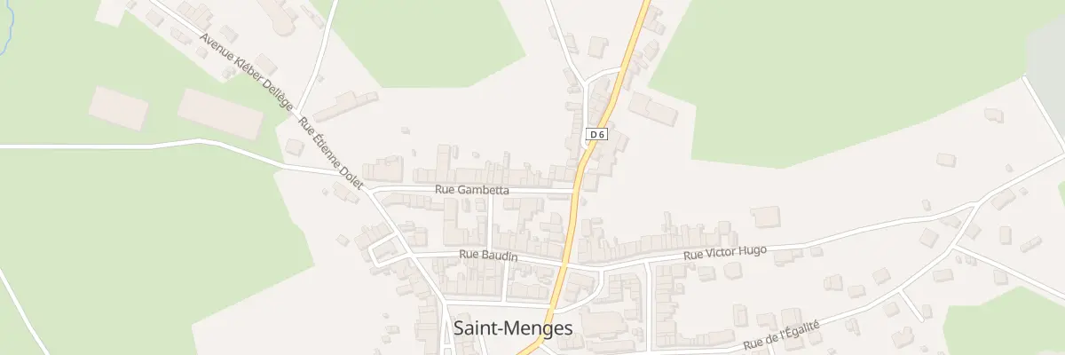 Plan du 8 Rue Gambetta à Saint-Menges