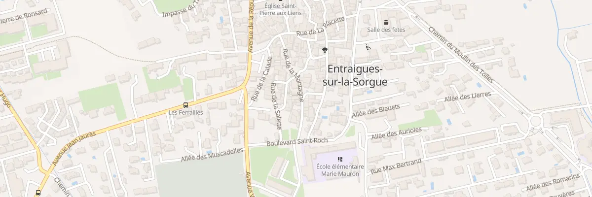 Plan du 71 Rue de la Montagne à Entraigues-sur-la-Sorgue