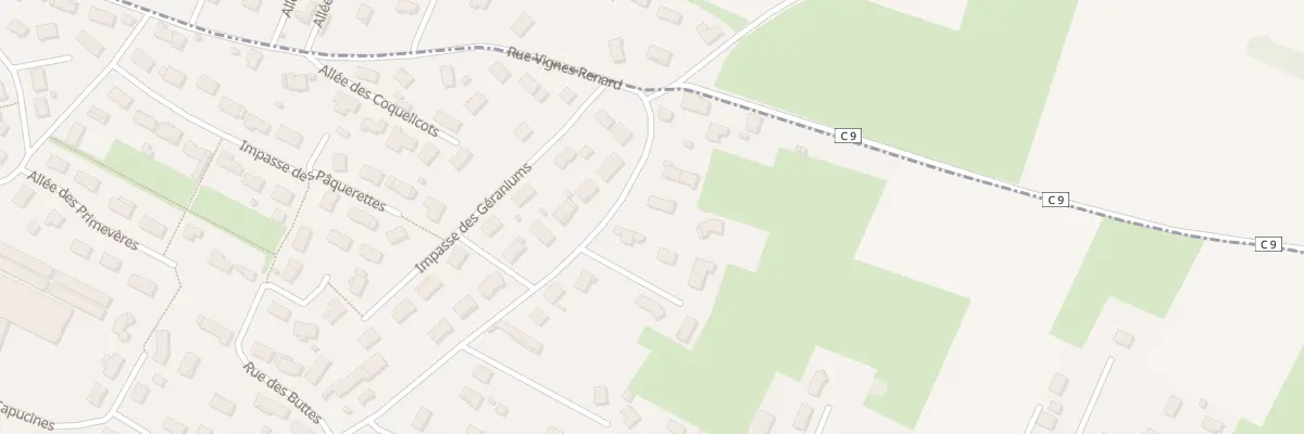 Plan du 22 Rue de la Chaînerie à Oslon