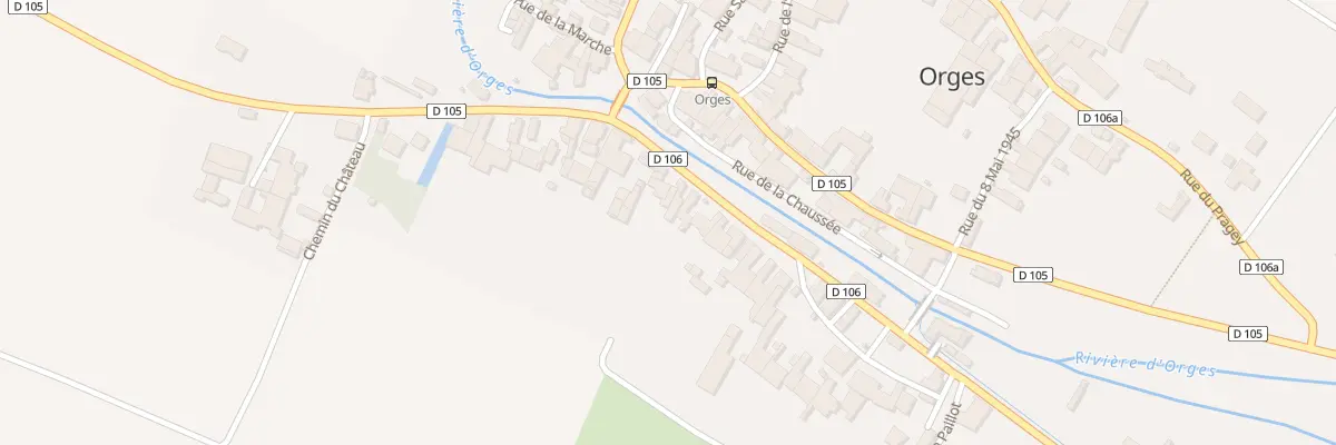 Plan du 25 Rue de la Voinchere à Orges