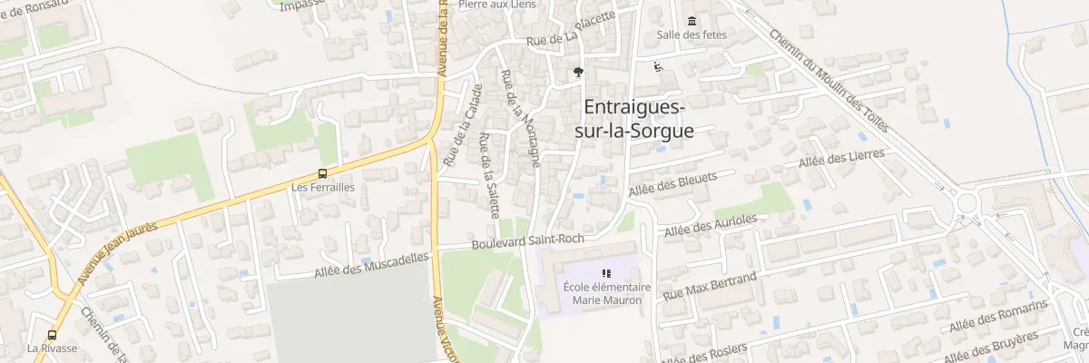 Plan du 52 Rue de la Montagne à Entraigues-sur-la-Sorgue