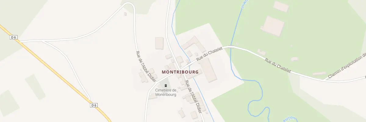 Plan du 2 Rue du Calvaire à Châteauvillain