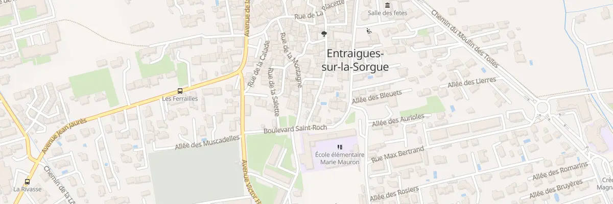 Plan du 46 Rue de la Montagne à Entraigues-sur-la-Sorgue