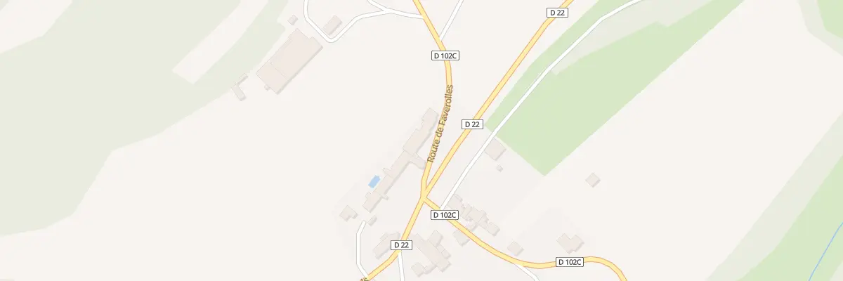 Plan du 5 Rte de Faverolles à Gurgy-le-Château