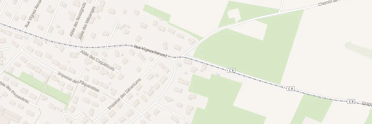Plan du 26D Rue de la Chaînerie à Oslon