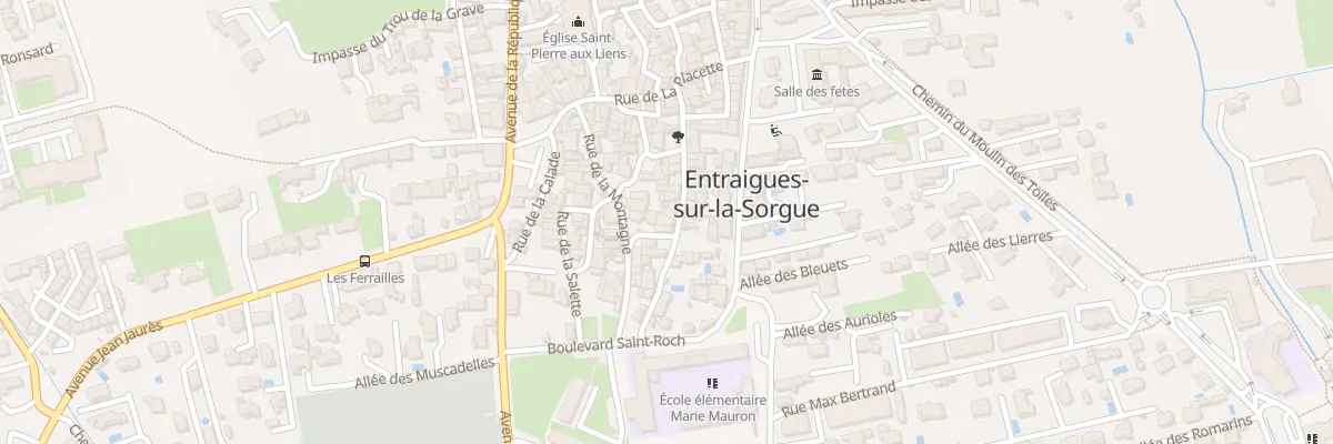 Plan du 106 Rue du Château à Entraigues-sur-la-Sorgue
