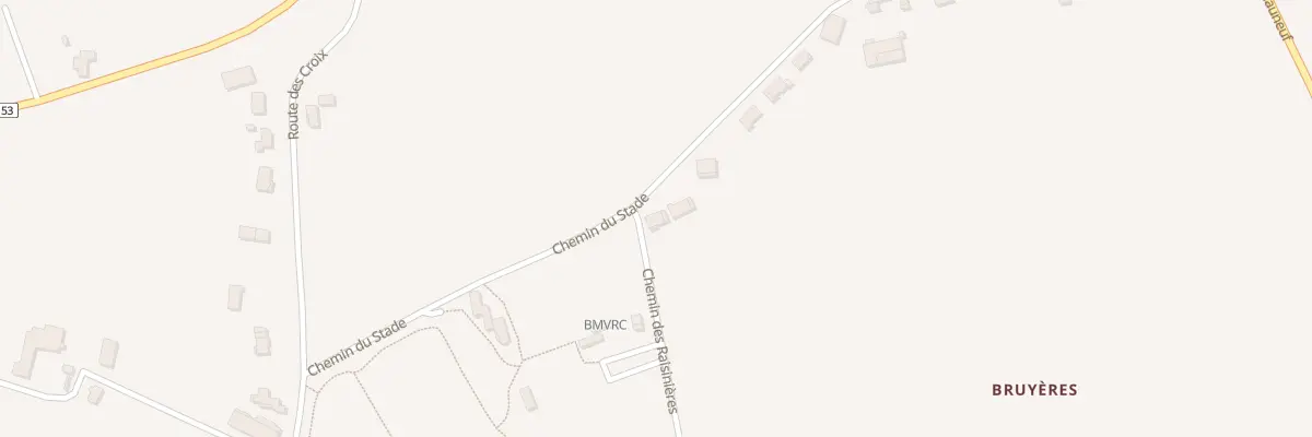 Plan du 4A Che du Stade à Beaumont-Monteux