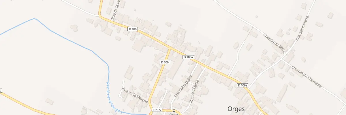 Plan du 5 Rue de la Forge à Orges