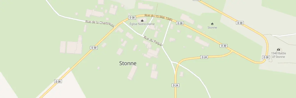 Plan du 7 Rue du Paquis à Stonne