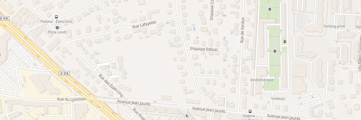 Plan du 20 Rue du 11 Novembre à Saint-Priest