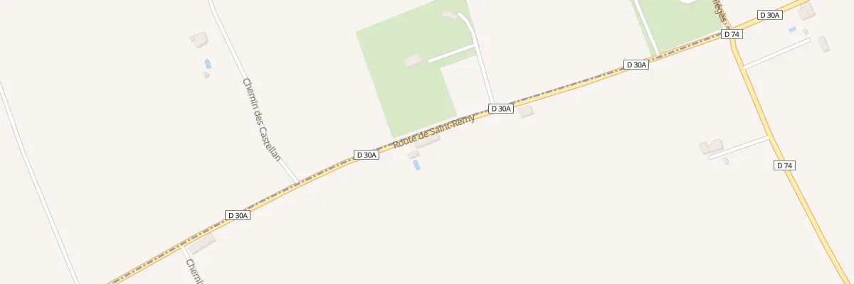 Plan du 5254 Rte De Saint Rémy à Saint-Andiol