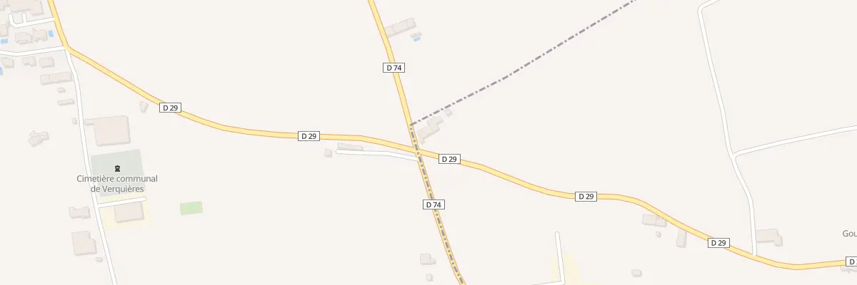 Plan du 5298 Cd 29 Rte de Verquieres à Saint-Andiol