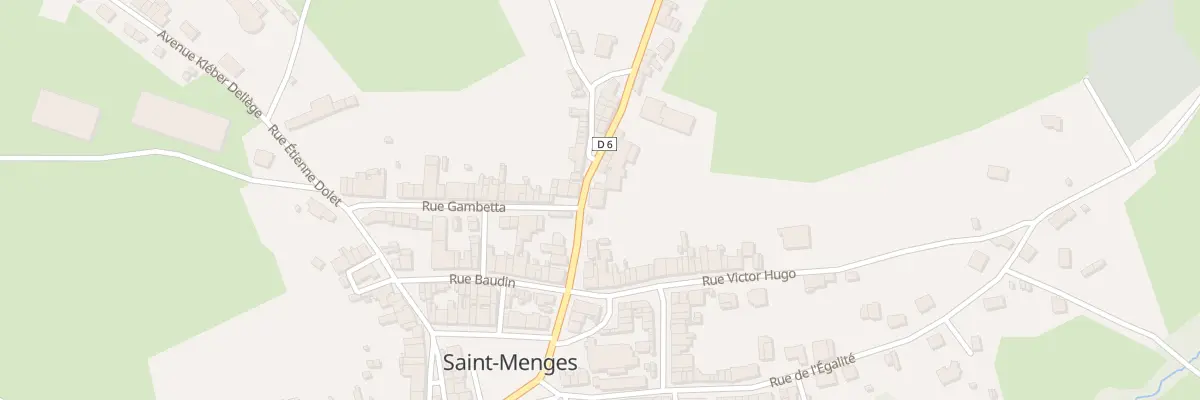 Plan du 16 Rue Pasteur à Saint-Menges