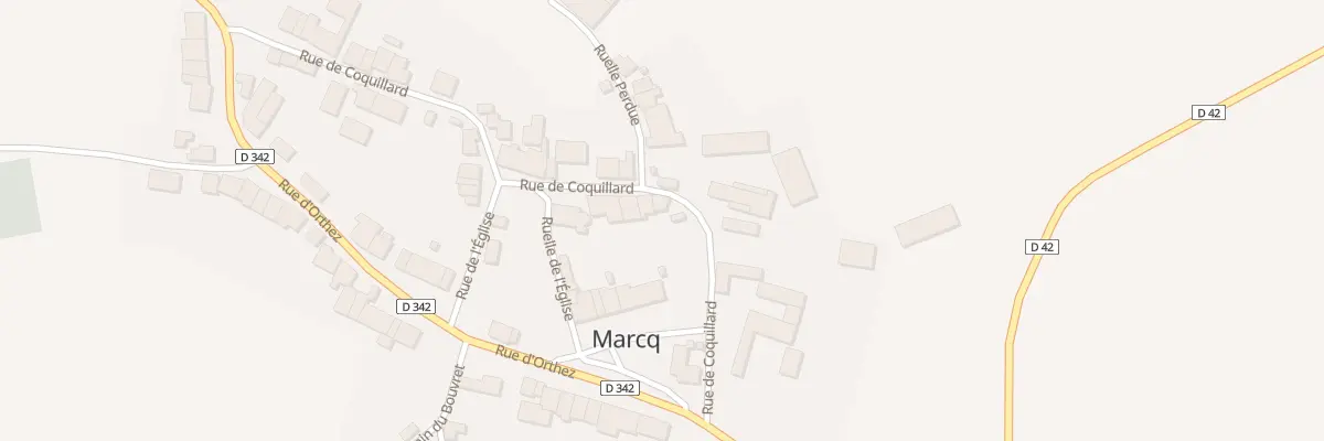 Plan du 3 Rue de Coquillard à Marcq