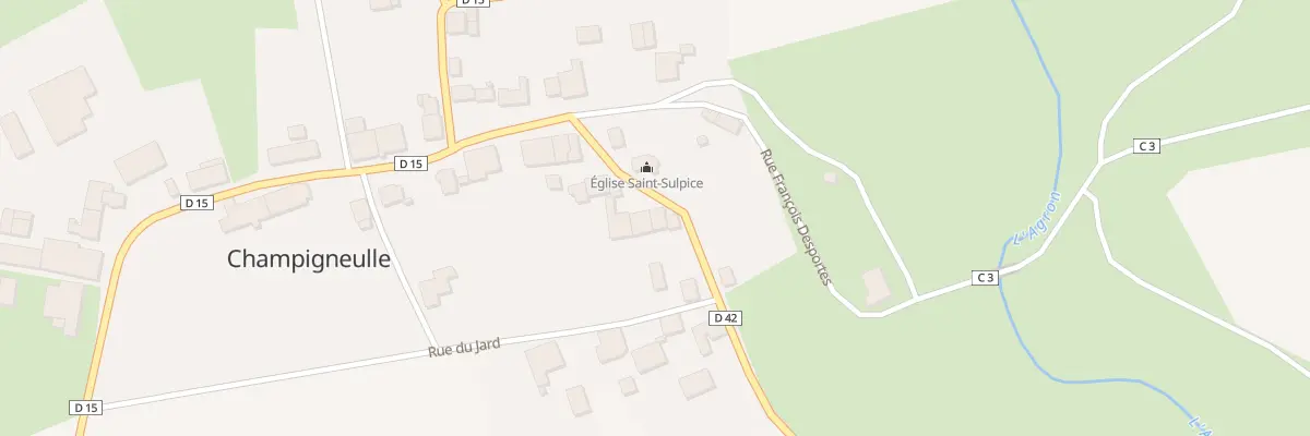Plan du 3 Rue de la Boulette de Watignie à Champigneulle