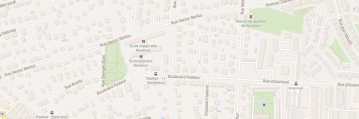 Plan du 9 Rue du 11 Novembre à Saint-Priest