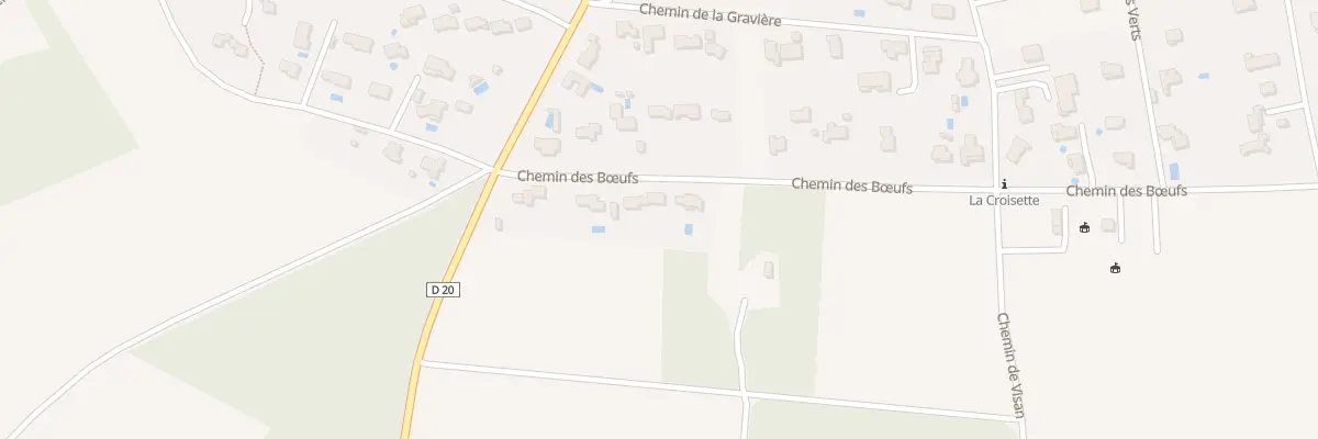 Plan du 5944 La Croisette à Grillon