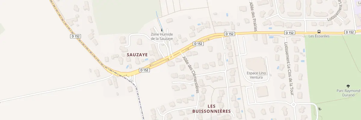 Plan du 11 Rue des Fontaines à Chaponnay