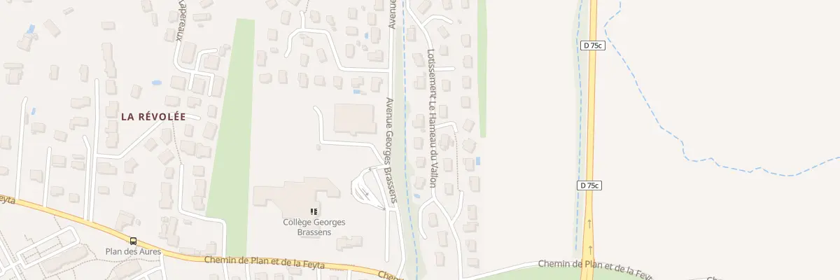 Plan du 32 Lot le Hameau du Vallon à Pont-Évêque