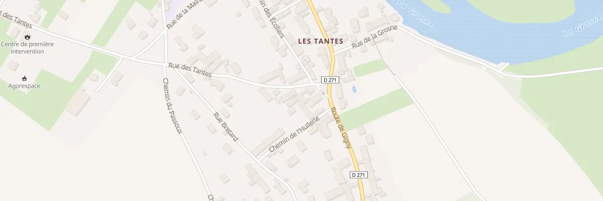 Plan du 22 Rue des Tantes à Marnay