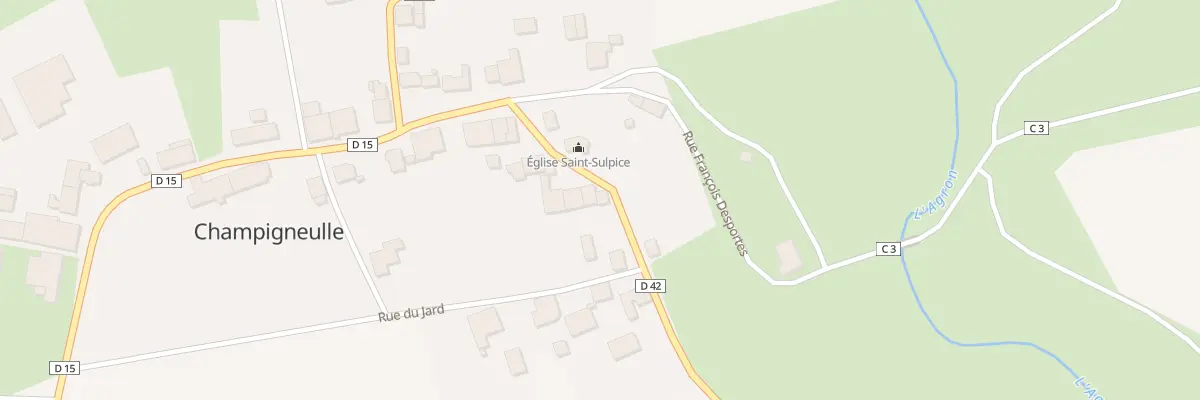 Plan du 1 Rue de la Boulette de Watignie à Champigneulle
