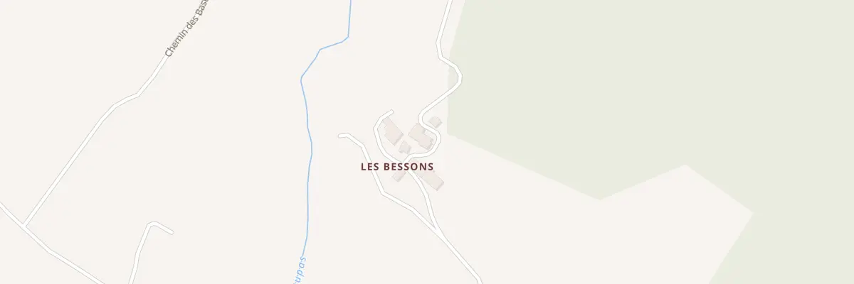 Plan du 5072A Les Bessons à Roynac