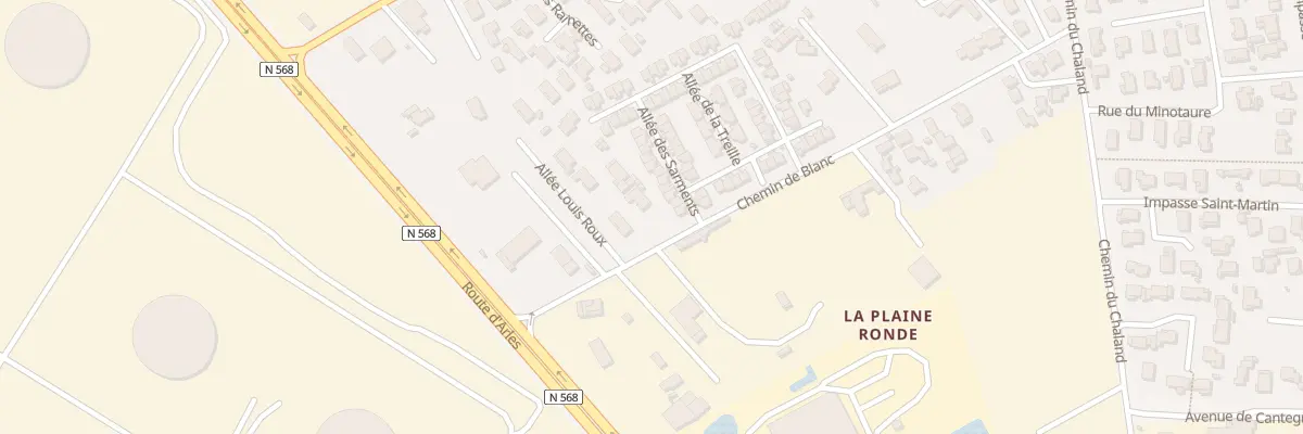 Plan du 2 All Louis Roux à Fos-sur-Mer