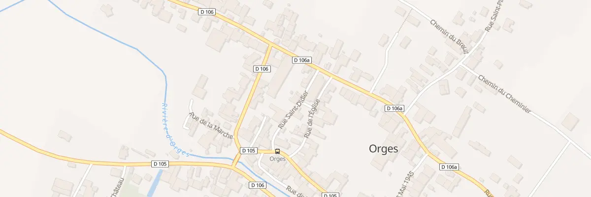 Plan du 1 Rle Saint Didier à Orges