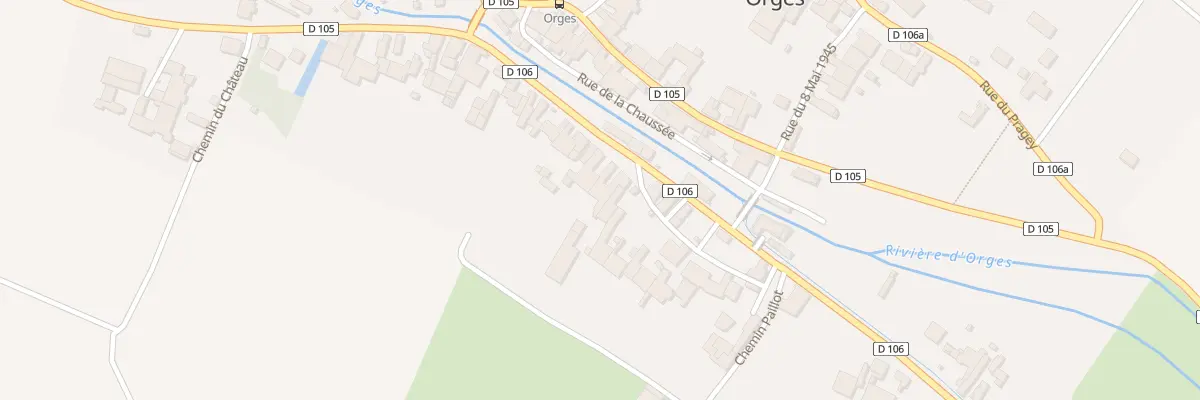 Plan du 9 Rue de la Voinchere à Orges