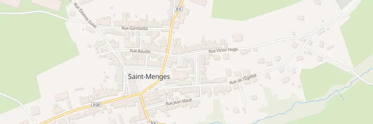 Plan du 6 Rue de la Liberte à Saint-Menges