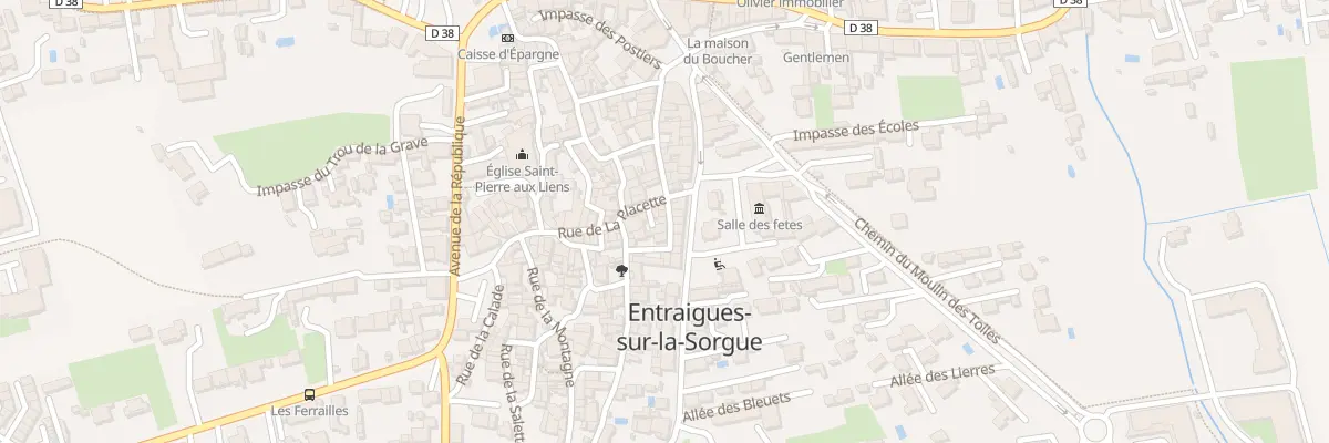 Plan du 18 Rue du Portail Vert à Entraigues-sur-la-Sorgue