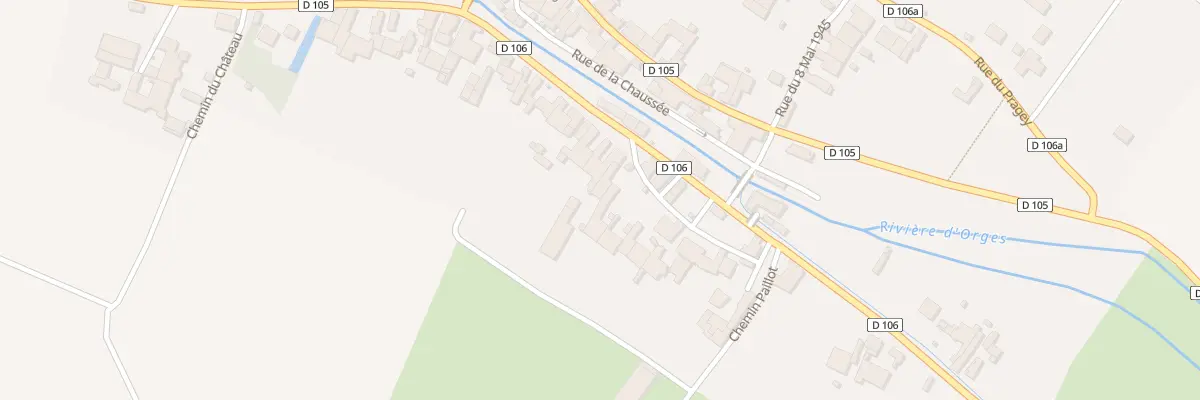 Plan du 7 Rue de la Voinchere à Orges