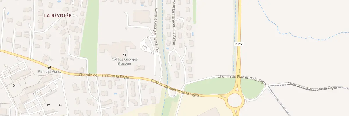 Plan du 29 Lot le Hameau du Vallon à Pont-Évêque