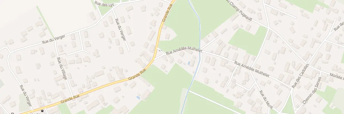 Plan du 6 Rue Amédée Muthelet à Sassenay