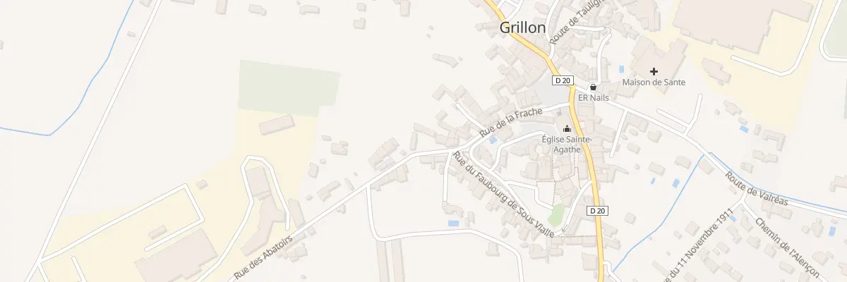 Plan du 8 Che des Papeteries à Grillon