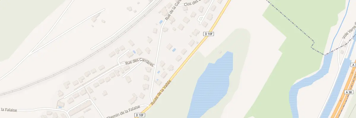 Plan du 7 Rte de la Vallée à Velars-sur-Ouche