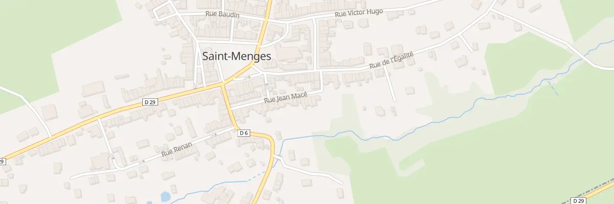Plan du 22B Rue Jean Macé à Saint-Menges