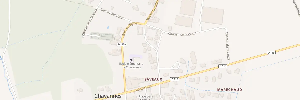 Plan du 131 Rue du 15 Juin 1944 à Chavannes