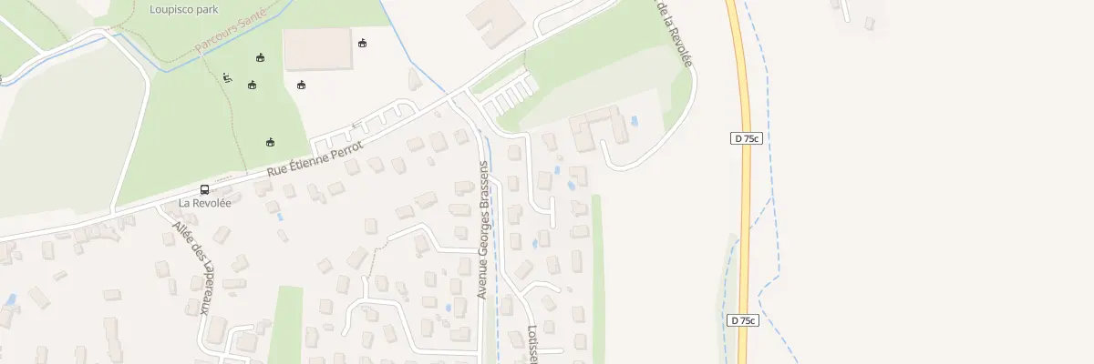 Plan du 9005 Rue Etienne Perrot à Pont-Évêque