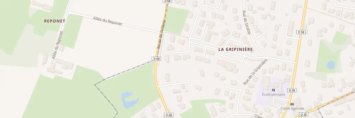 Plan du 275 Rue Francois d’Urfe à Bâgé-le-Châtel
