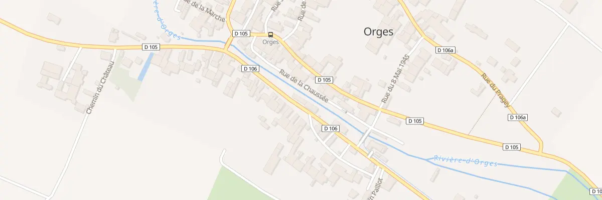 Plan du 10 Rue de la Voinchere à Orges