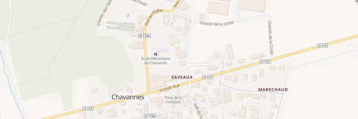 Plan du 57 Rue du 15 Juin 1944 à Chavannes