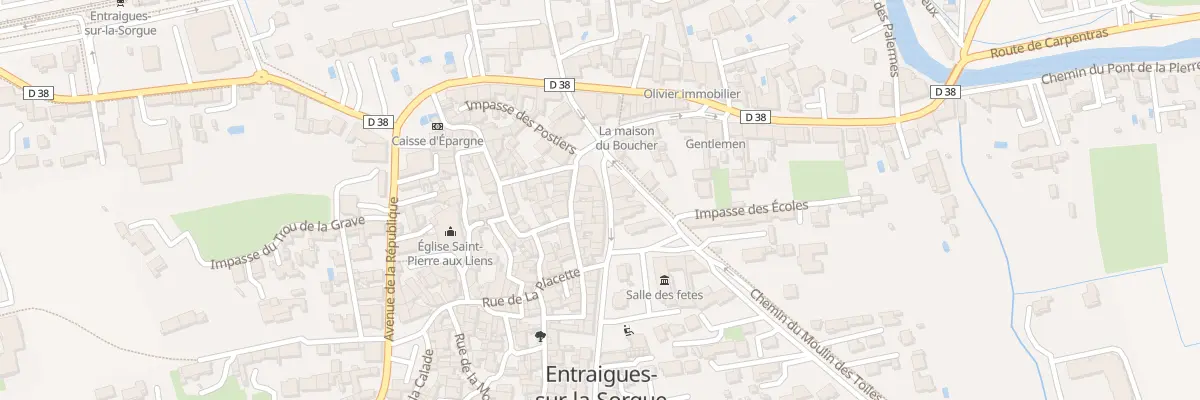 Plan du 21 Rue Daniel Lavorini à Entraigues-sur-la-Sorgue