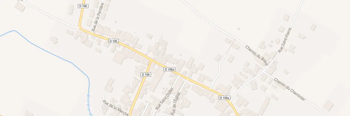 Plan du 10 Rue de la Forge à Orges