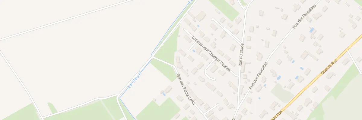 Plan du 16 Rue des Petits Crots à Sassenay