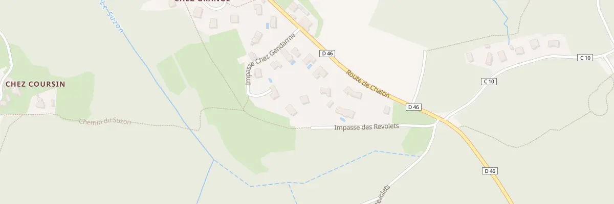 Plan du 204 Imp des Revolets à Saint-Sorlin-de-Vienne