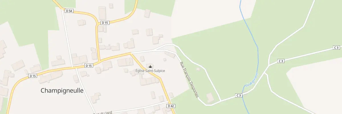 Plan du 2 Rue Francois Desportes à Champigneulle