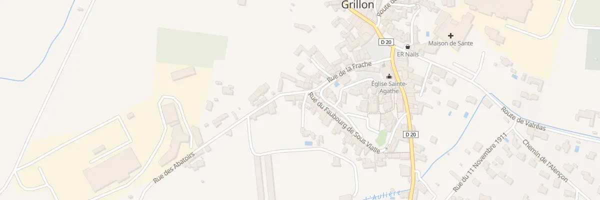 Plan du 5327 Les Grandes Terres à Grillon