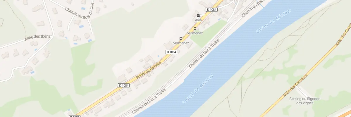Plan du 139B Rte de Genève à Neyron